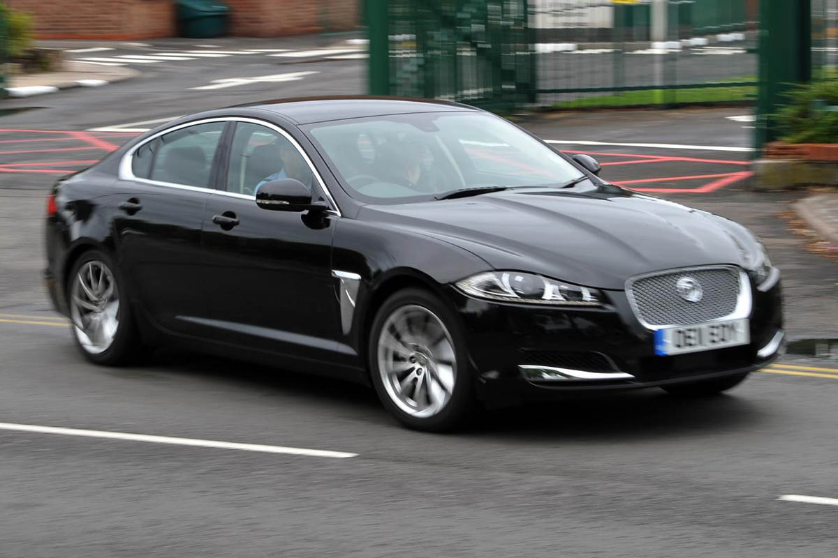 New Jaguar XF estate production