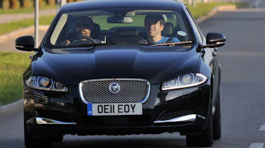 New Jaguar XF estate production