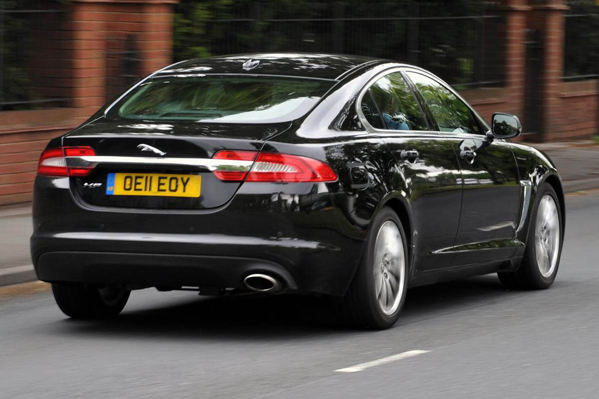 New Jaguar XF estate production