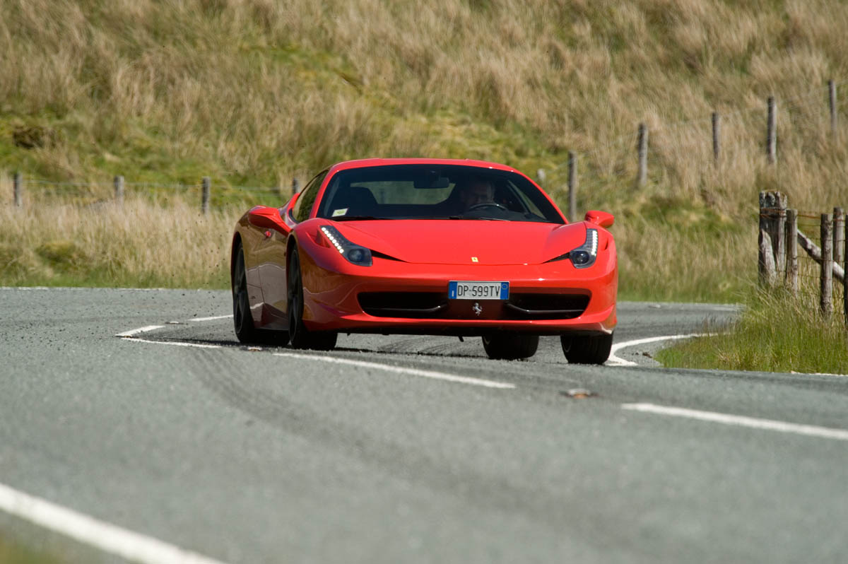 Ferrari 458 beats McLaren MP4-12C