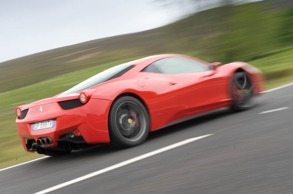 Ferrari 458 Italia beats McLaren MP4-12C