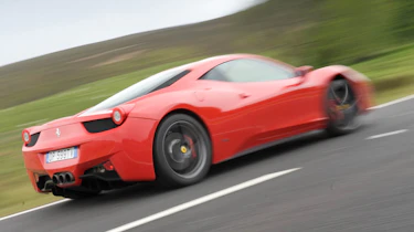 Ferrari 458 Italia beats McLaren MP4-12C