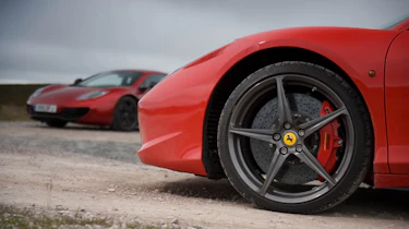 Ferrari 458 Italia beats McLaren MP4-12C