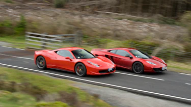 Ferrari 458 Italia beats McLaren MP4-12C