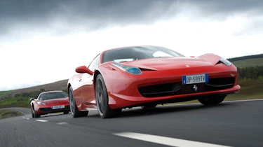 Ferrari 458 Italia beats McLaren MP4-12C