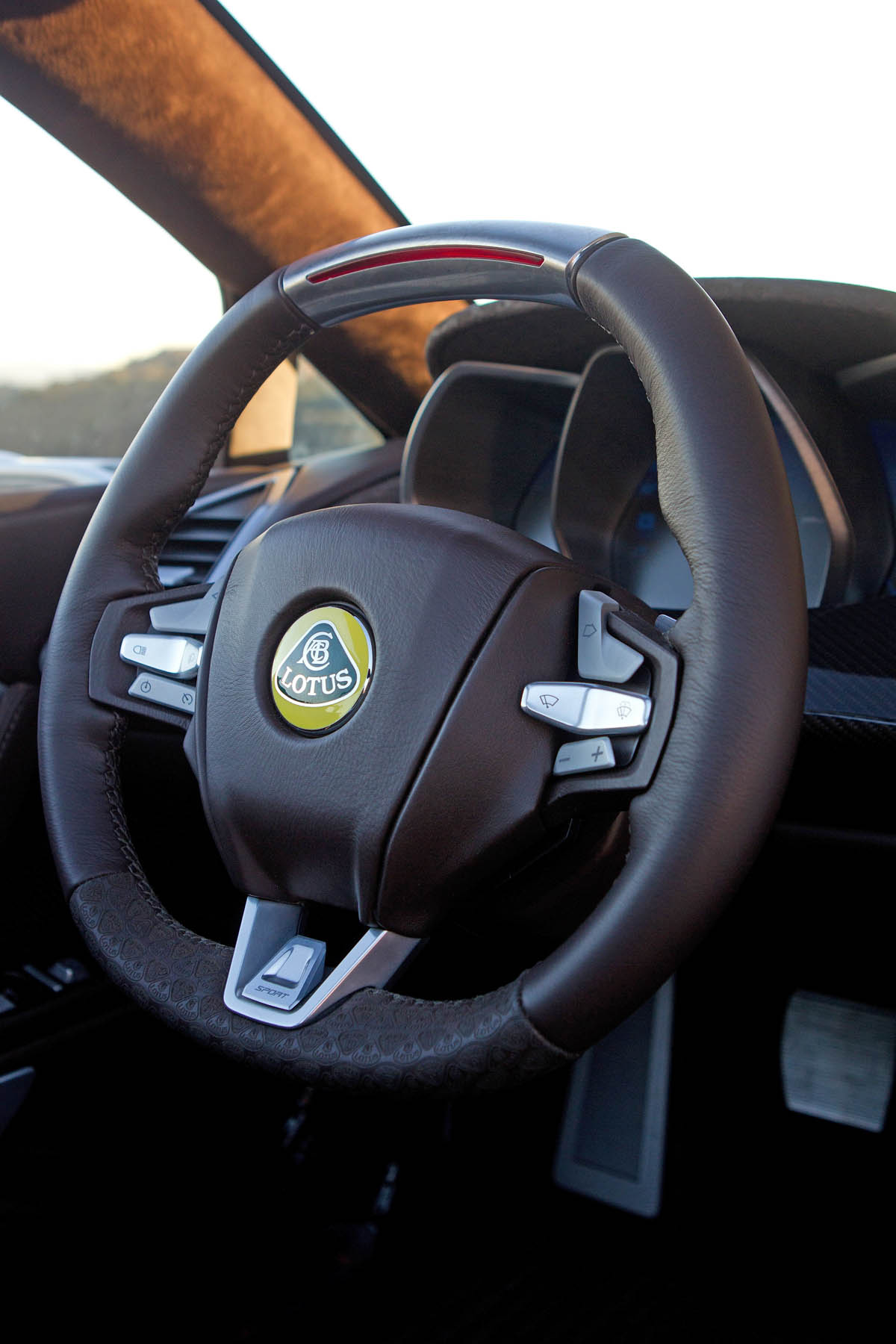 New Lotus Elite steering wheel