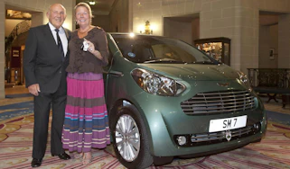 Stirling Moss gets an Aston Martin Cygnet