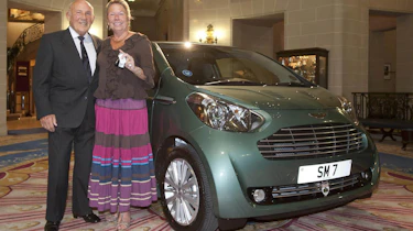Stirling Moss gets an Aston Martin Cygnet