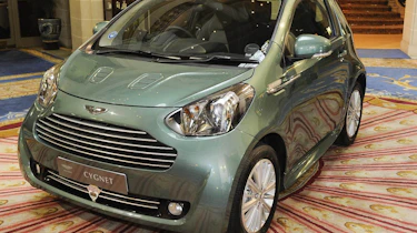 Stirling Moss gets an Aston Martin Cygnet