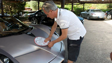 Video: Pagani Huayra on the road