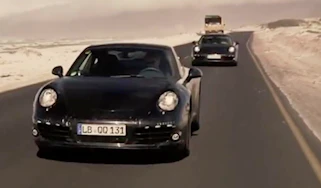 Porsche Panamera hot weather testing