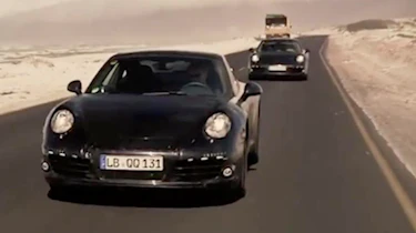 Porsche Panamera hot weather testing