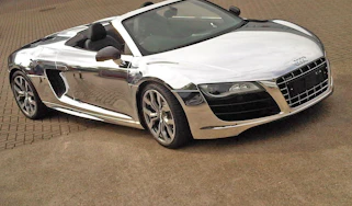 chrome wrap cars