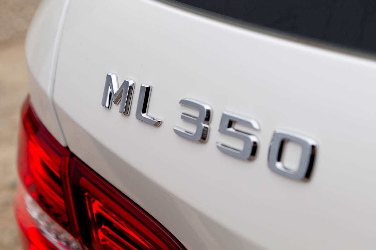 Mercedes ML350 CDI badge