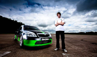 Skoda Octavia vRS Bonneville car
