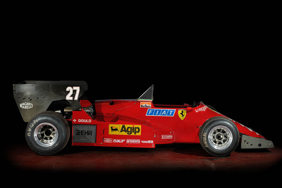 1984 Ferrari 126 C4 Formula 1 car