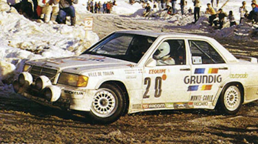 1987 Mercedes 190 E group A rally