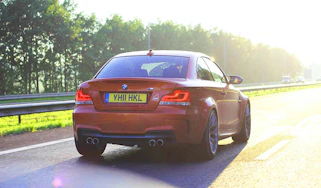BMW 1-series M Coupe top speed run video