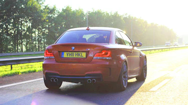 BMW 1-series M Coupe top speed run video