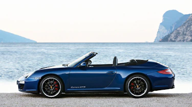 Porsche 911 Carrera GTS Cabriolet side profile