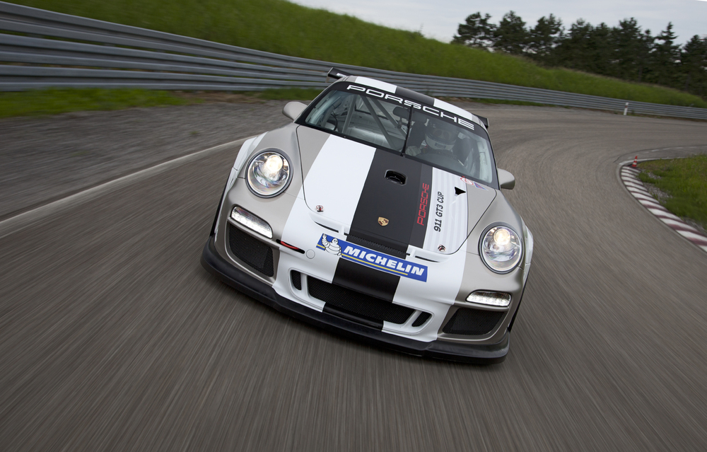 New 2012 Porsche 911 GT3 Cup racer