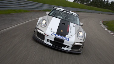 New 2012 Porsche 911 GT3 Cup racer