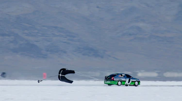 Bonneville Skoda Octavia vRS record attempt