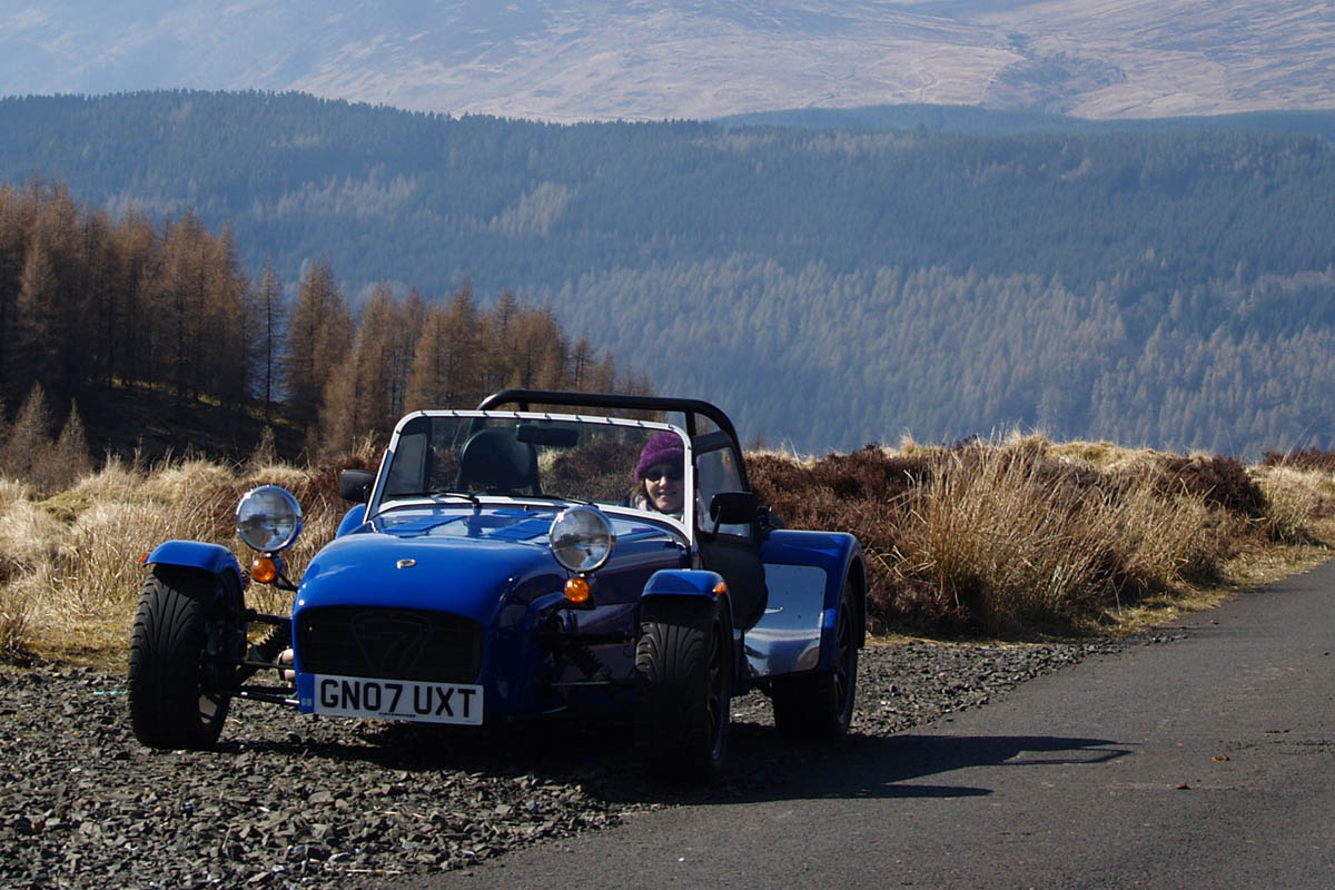 New Caterham 7 hire scheme