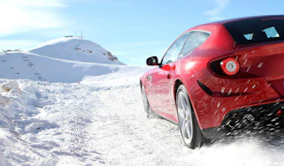 New Ferrari ice driving course