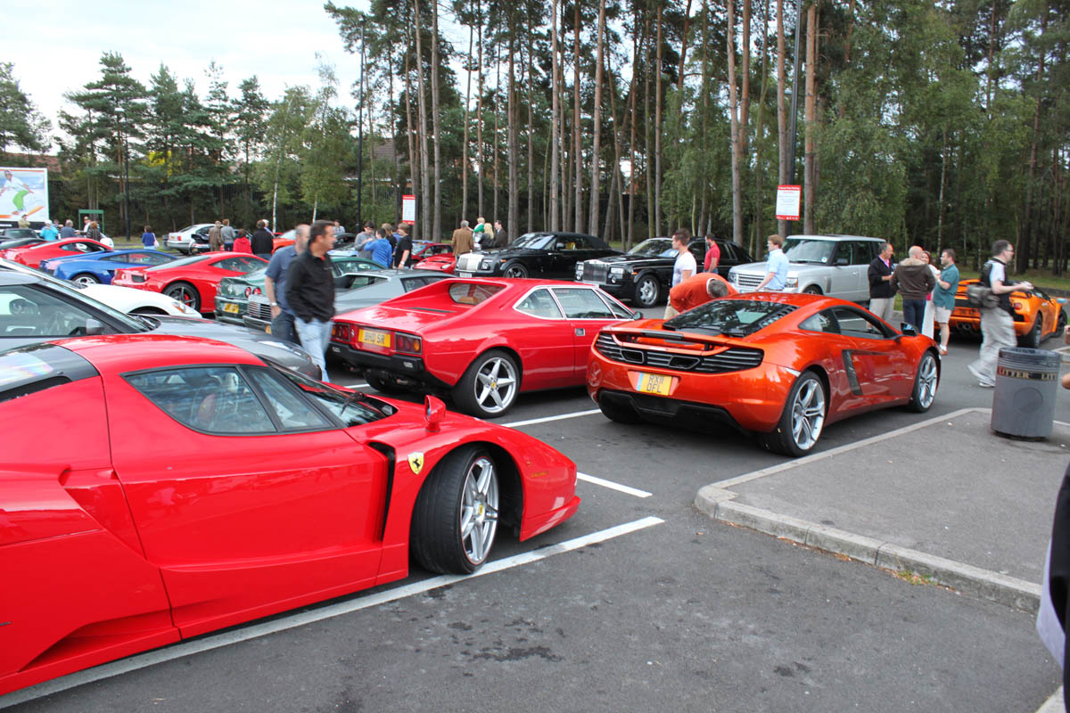 Ferrari Enzo and McLaren MP4-12C
