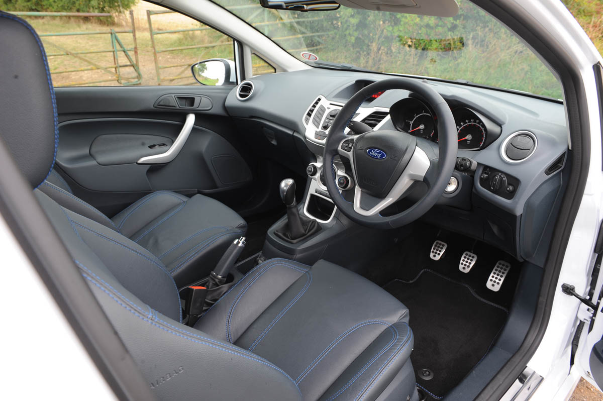 Ford Fiesta S1600 interior