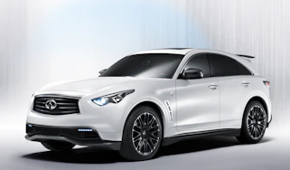Infiniti FX Sebastian Vettel