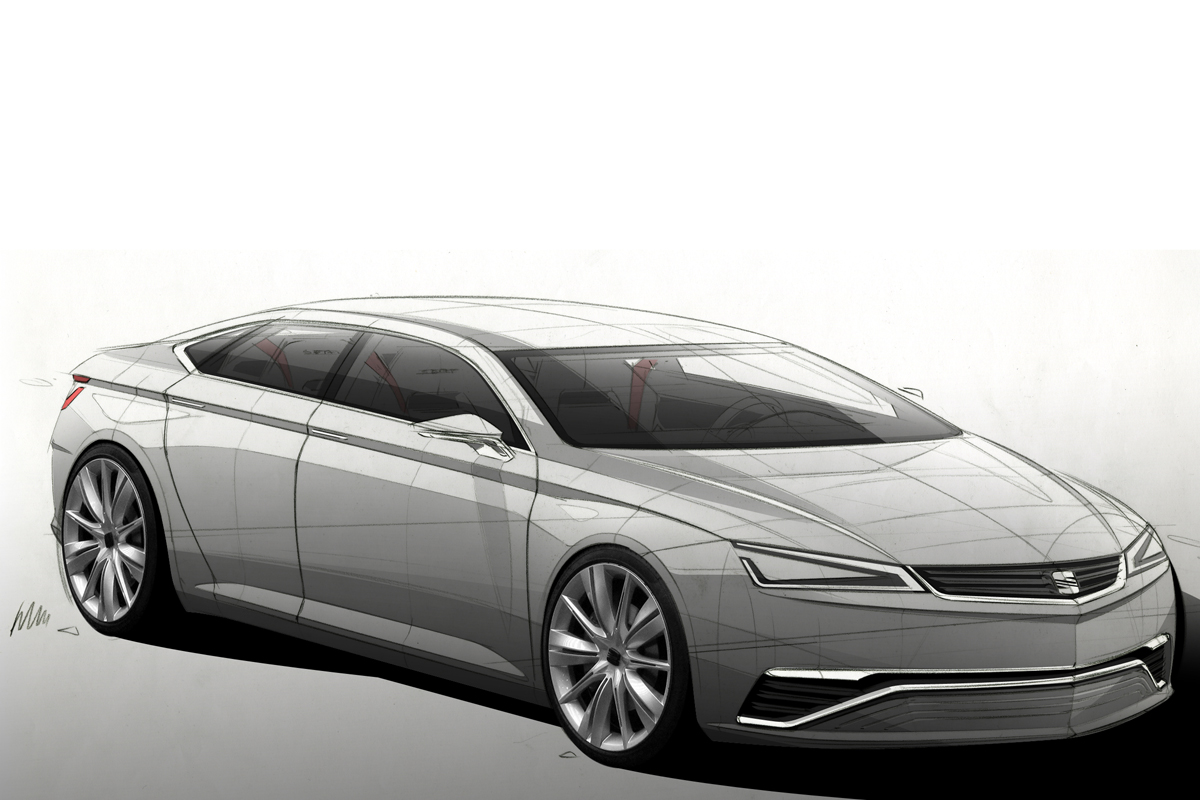 SEAT IBL saloon concept car