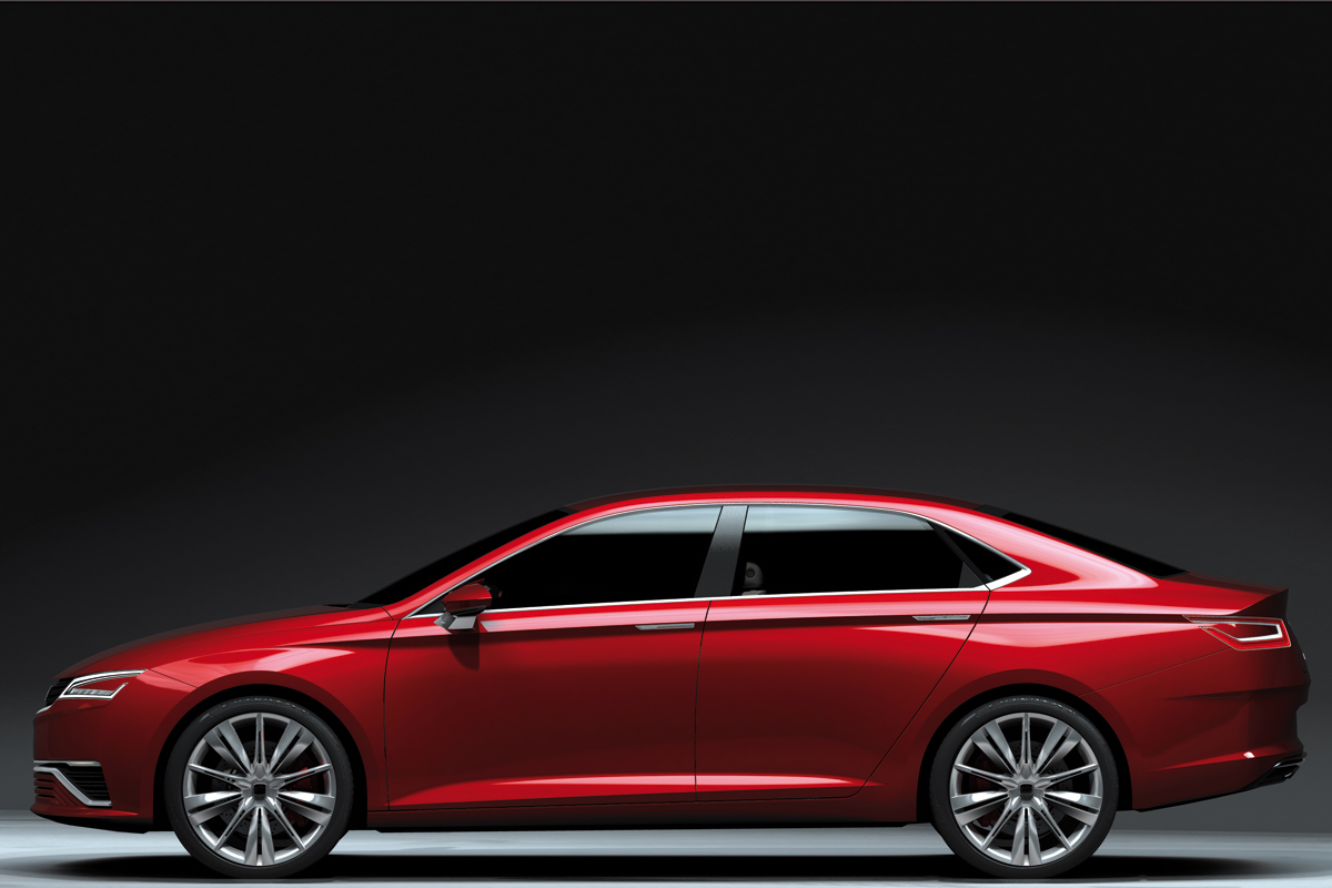 SEAT IBL saloon concept car