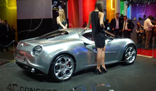 Alfa Romeo 4C at Frankfurt