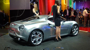 Alfa Romeo 4C at Frankfurt