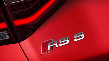 New Audi RS5 coupe badge