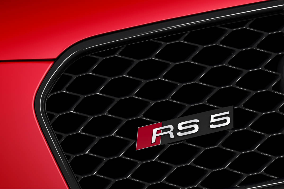 New Audi RS5 coupe grille