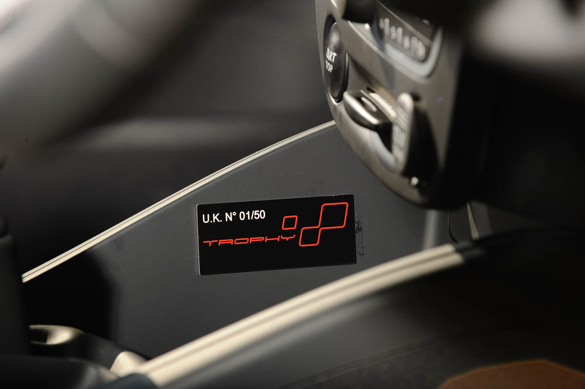 Renaultsport Megane 265 Trophy numbered plaque