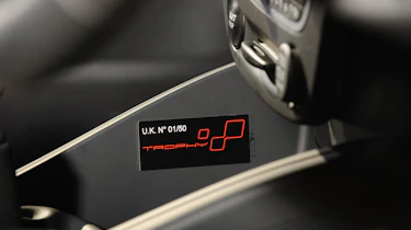 Renaultsport Megane 265 Trophy numbered plaque