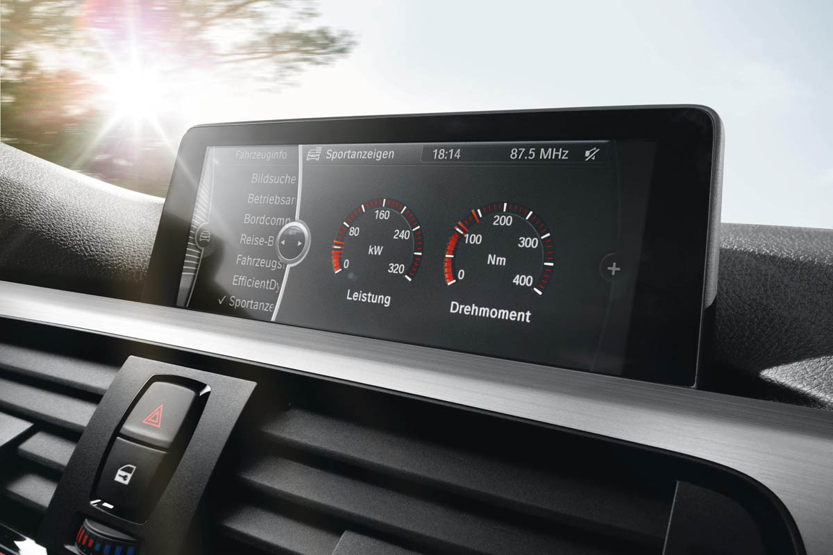 BMW 3-series interior