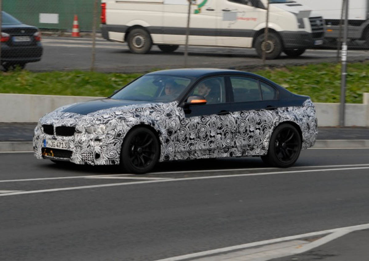 BMW M3 spied