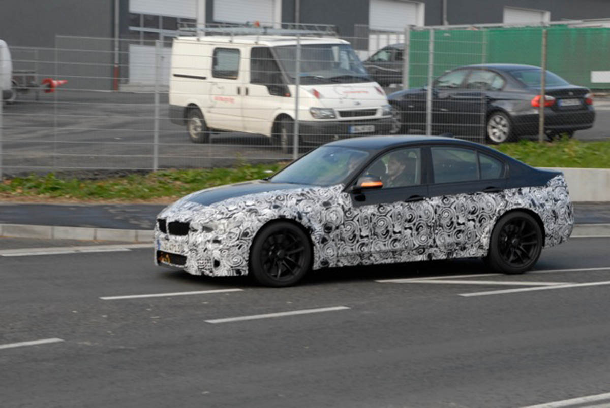 BMW M3 spied