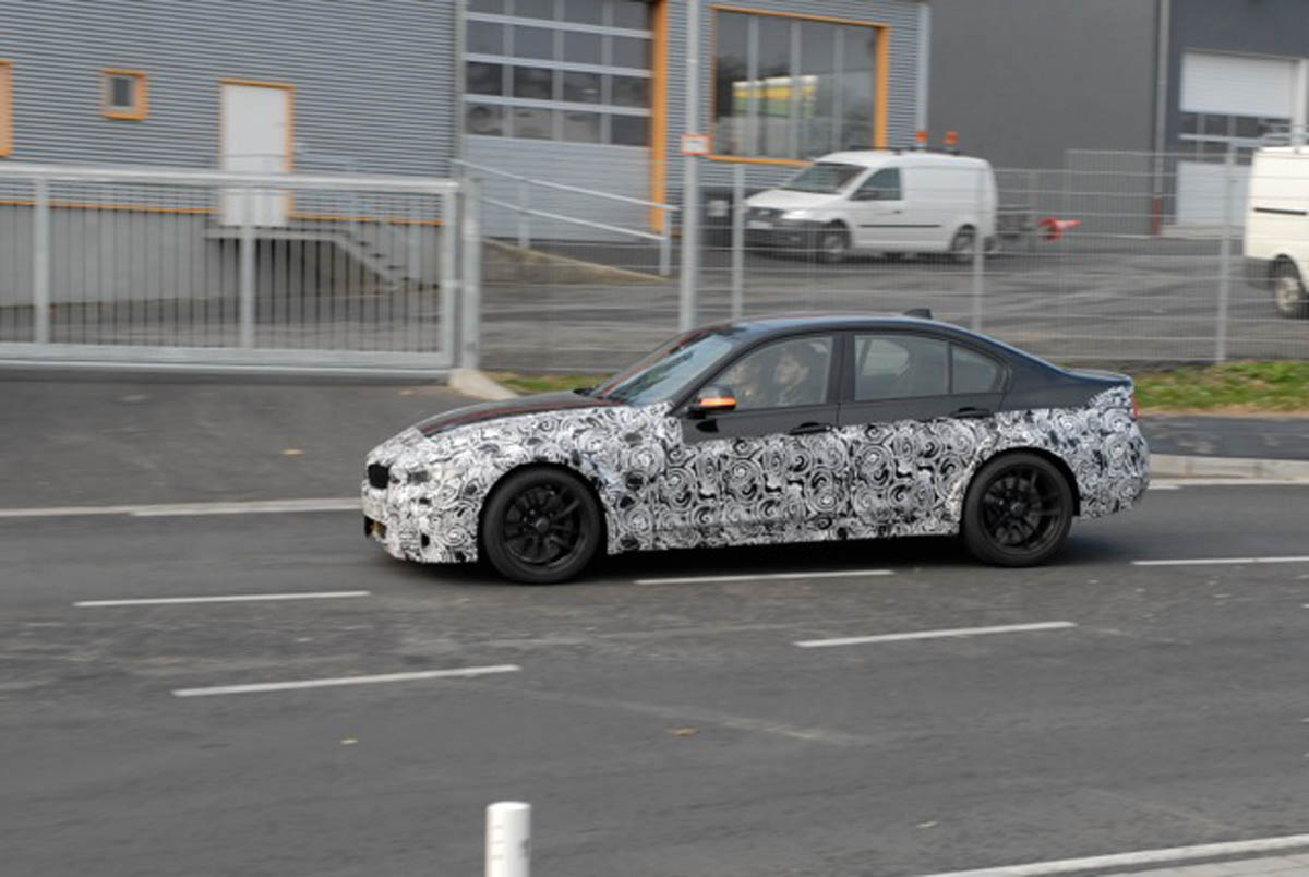 BMW M3 spied