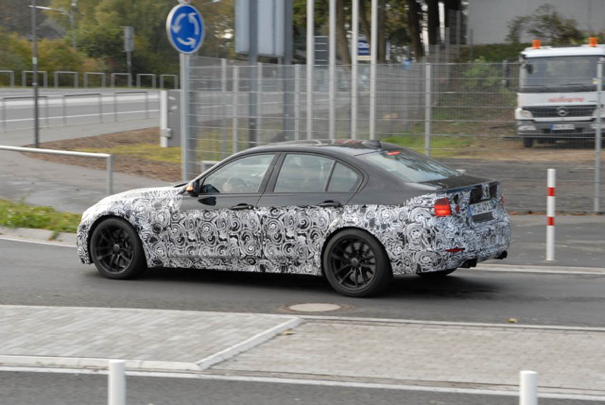 BMW M3 spied