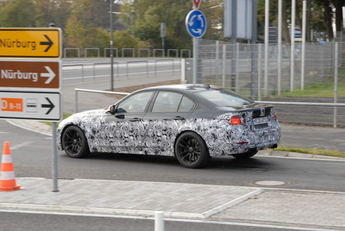 BMW M3 spied