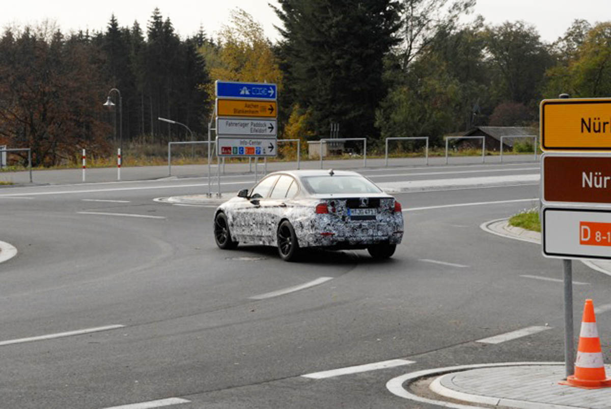 BMW M3 spied