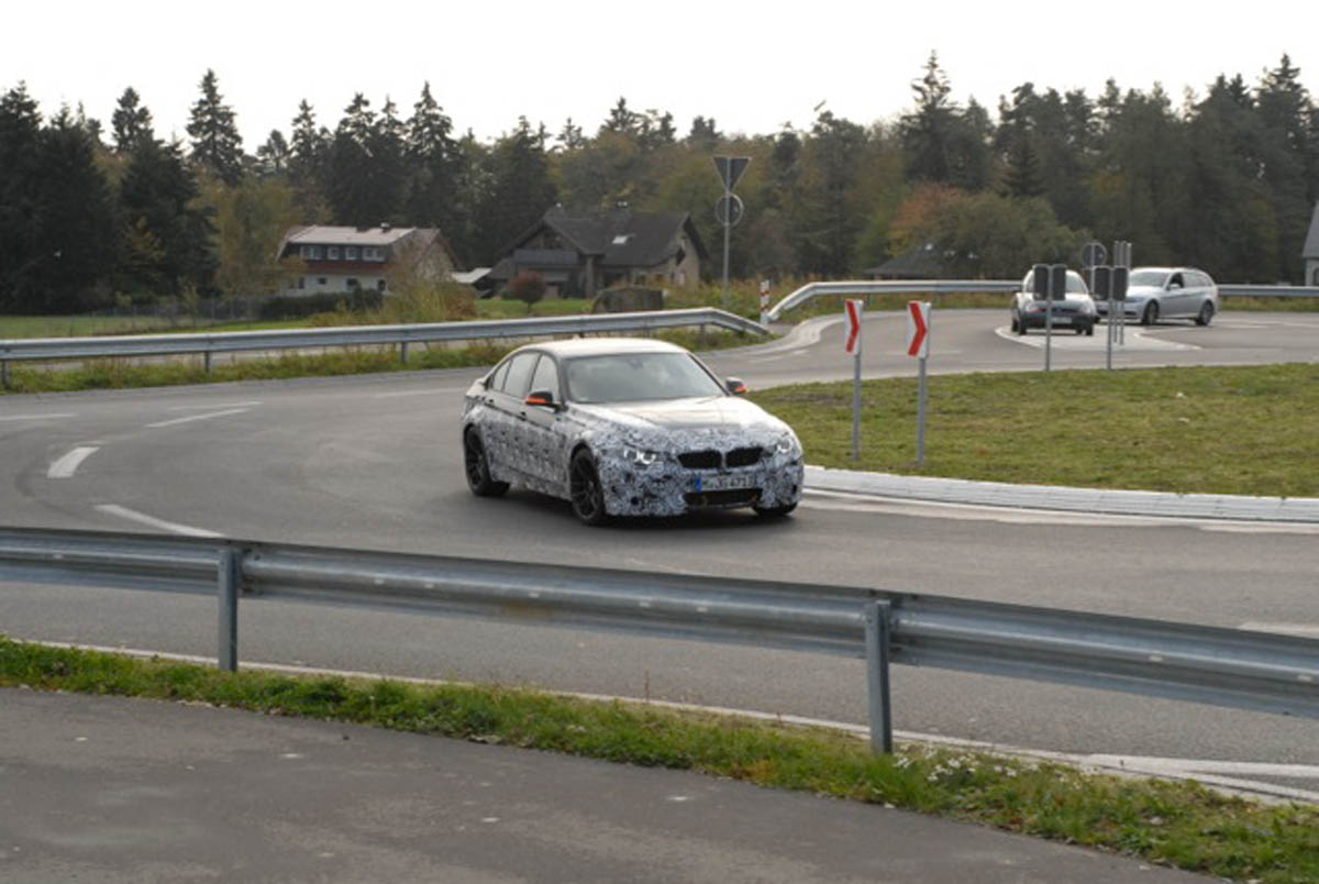 BMW M3 spied