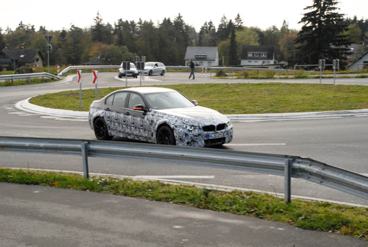 BMW M3 spied