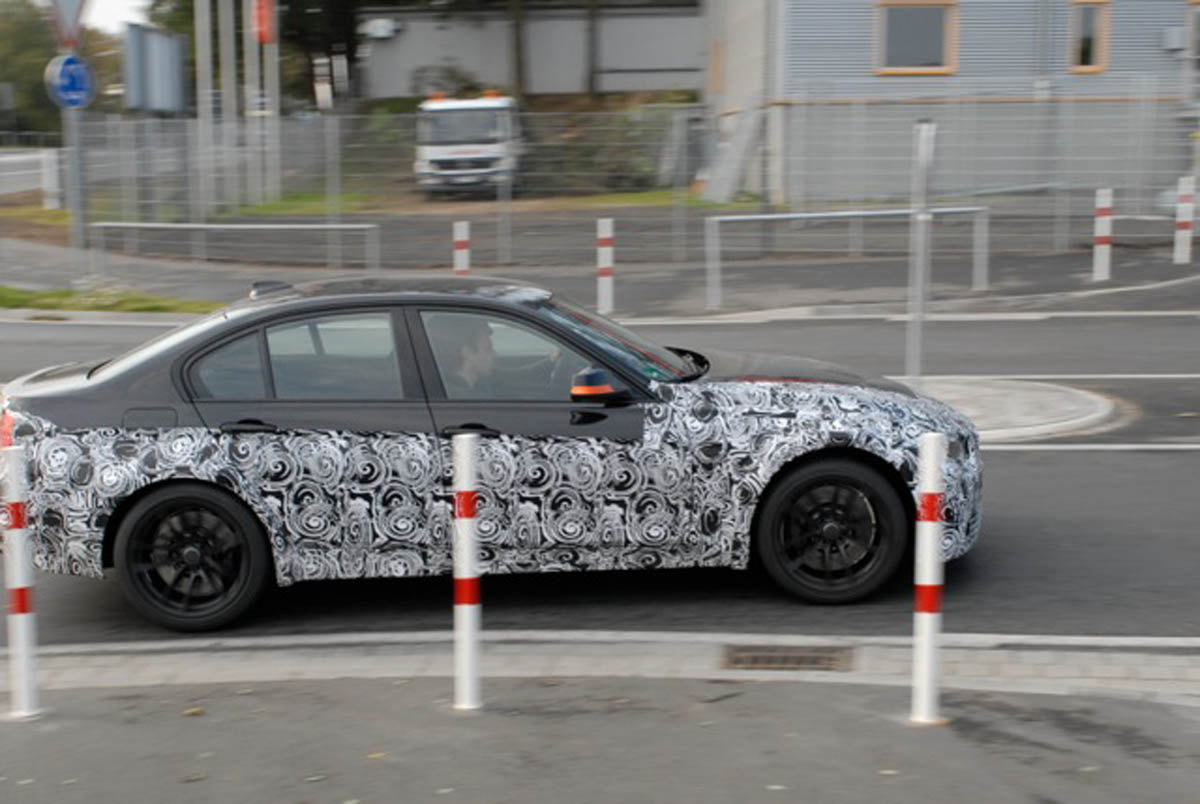 BMW M3 spied